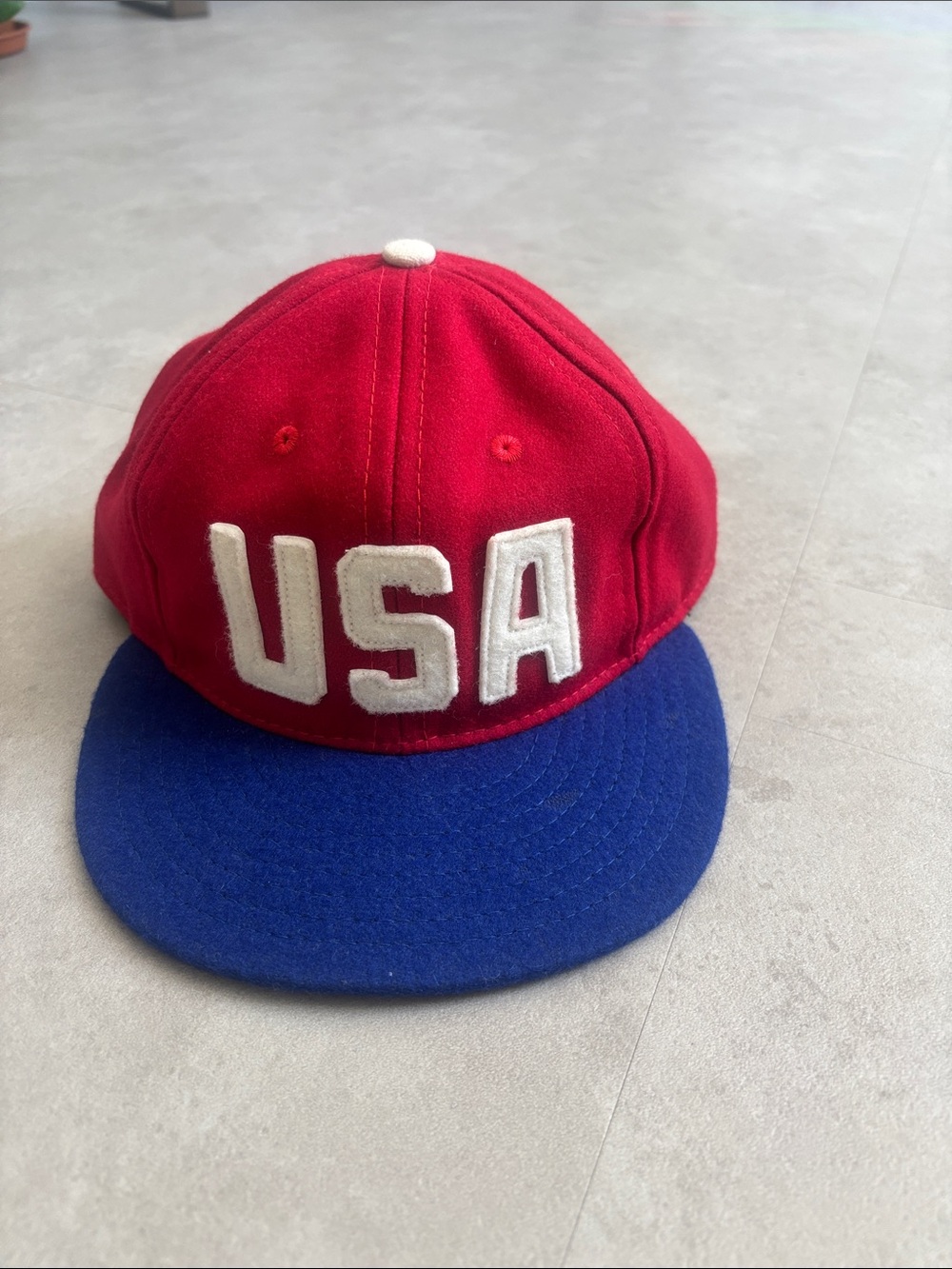 Ebbets Field Flannel USA Hat